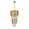 Cwi Lighting Deco 4 Light Down Mini Chandelier With Medallion Gold Finish 1112P12-4-169 - alternate 1